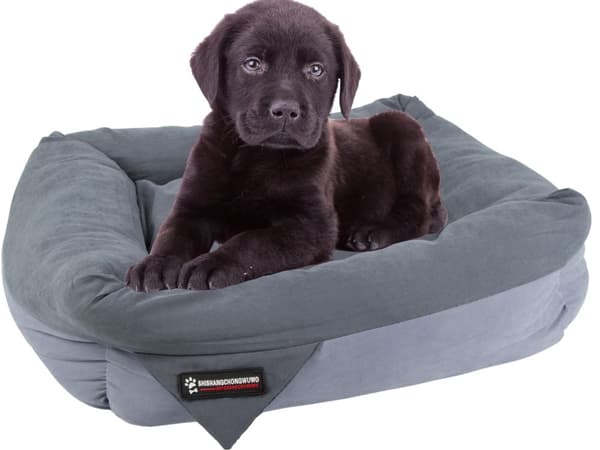 Hundeseng katt myk seng sofa pute medium - Blå/blå