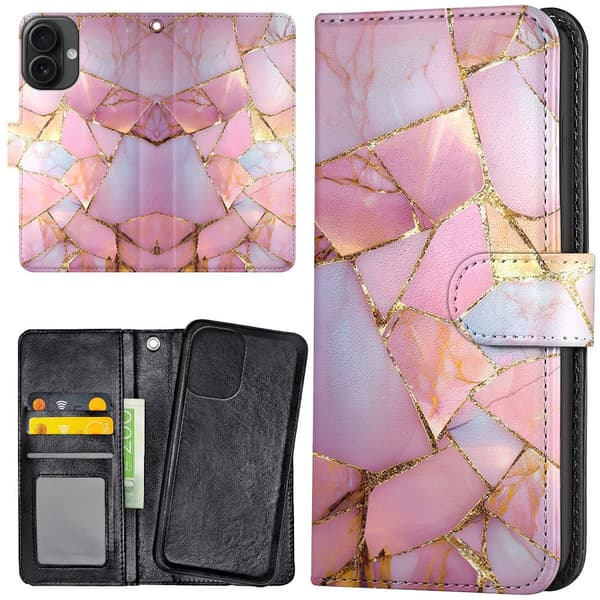 iPhone 16 Plus - Lommebok Deksel Abstract