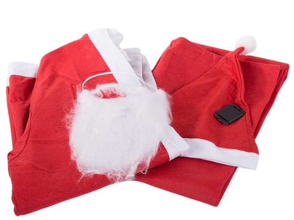 Julemandskostume skæghat