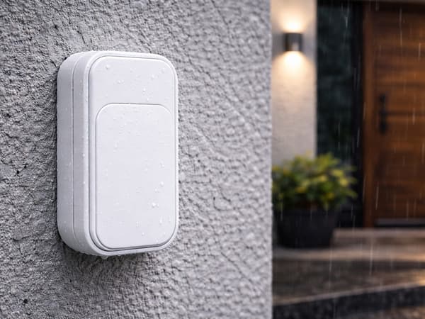 Trådlös dörrklocka kinetisk 130 m IP68