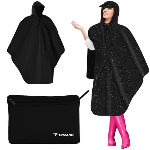 Regnponcho / Regnkappe - Regnfrakk