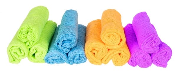 Mikrofiberdukar 30 cm - 12-Pack