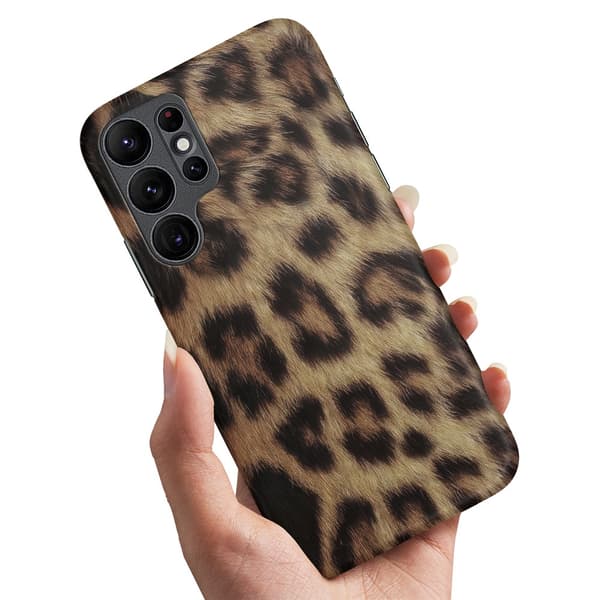 Deksel / Mobildeksel til Samsung Galaxy S25 Ultra - Leopard