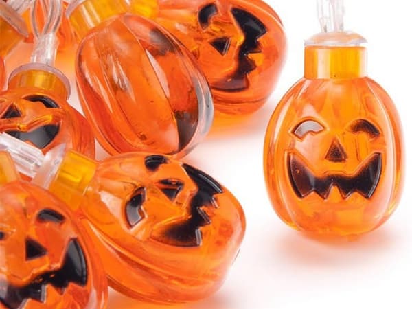 10 led halloween hängdynam 200cm belysning dynam dekoration