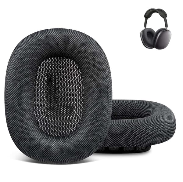 Øreputer til Apple AirPods Max - Erstatningsputer - Black