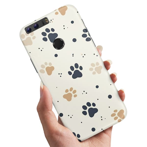 Deksel / Mobildeksel til Huawei Honor 8 - Paws
