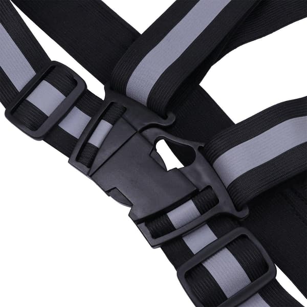 2-Pack - Reflexsele för Vuxna & Barn / Reflexväst – Reflex - Svart+Limegrön