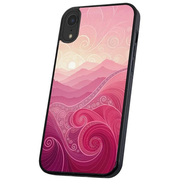 iPhone XR - Deksel/Mobildeksel Pink Hills