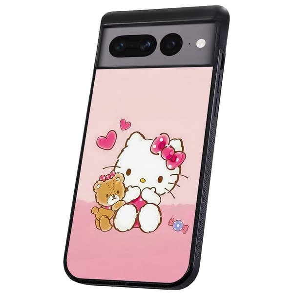 Google Pixel 7A - Cover/Mobilcover Kitty