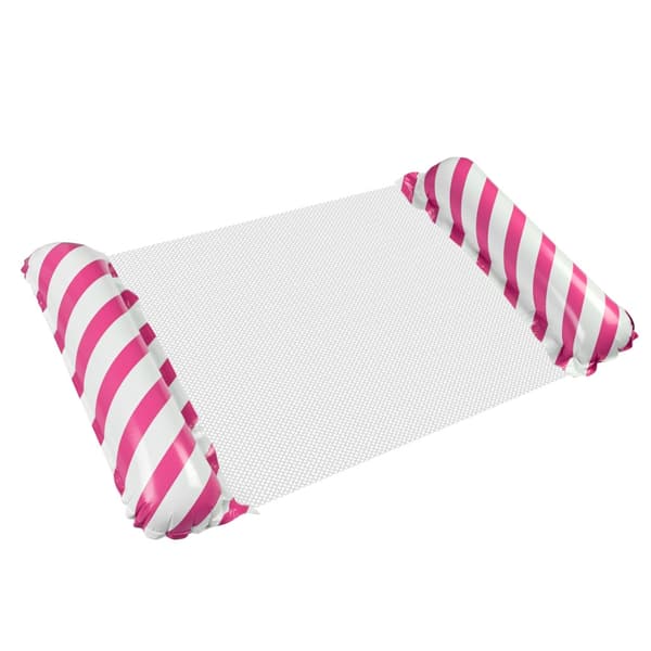 Poolmadrass med Nät - Pink
