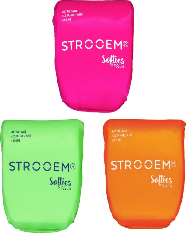 Strooem armpuffere for barn - Armringer - 0-2 år Orange-Lime