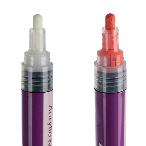 Akrylpennor 24-pack - Marker-set för målning