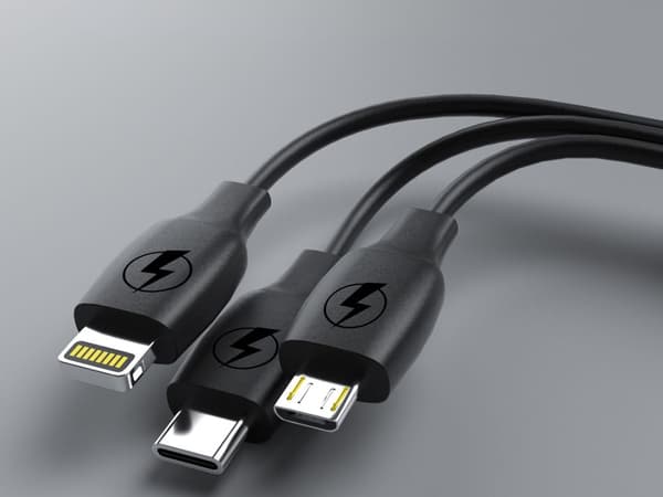 Billader USB-C 14 W + USB-A 15 W - Hurtiglader til cigarettænder