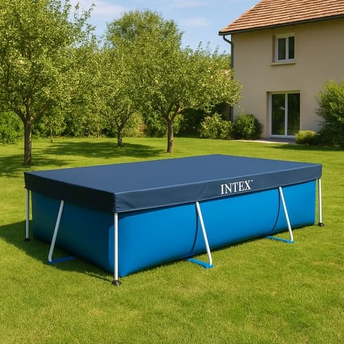 Poolöverdrag / Poolskydd - 3x2m - Skydd till pool