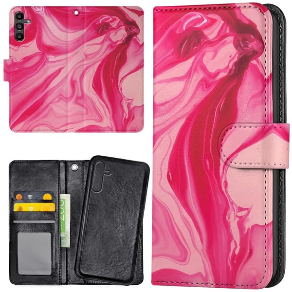 Samsung Galaxy S26 - Lommebok Deksel Marmor