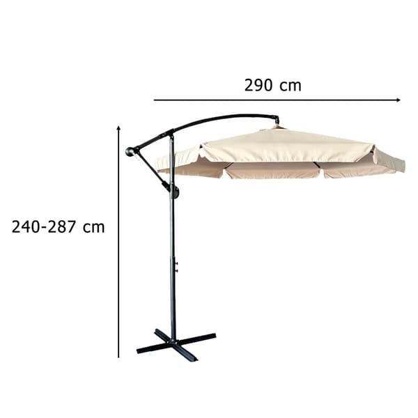 Parasoll - 290 cm - Beige