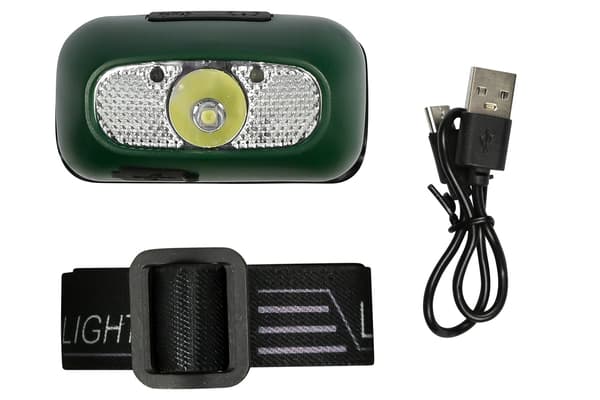Pandelampe med sensor, genopladelig