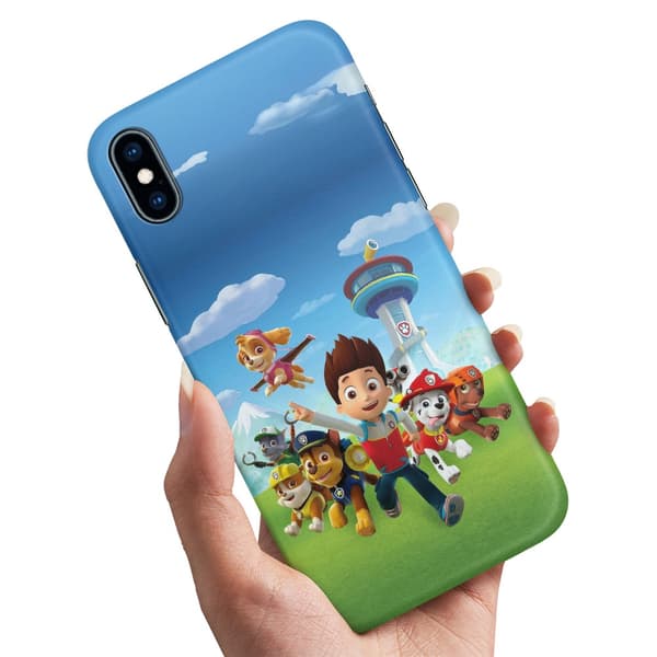 Deksel / Mobildeksel til iPhone XS Max - Paw Patrol