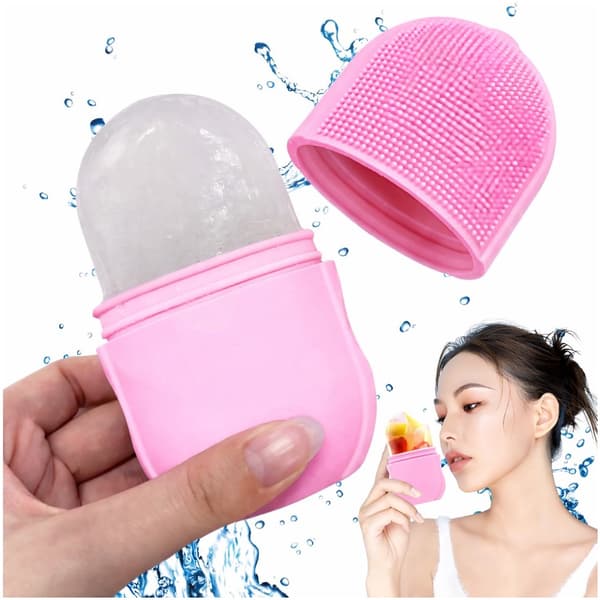 Ansigtsmassager isrulle silikone