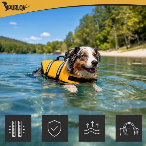 Redningsvest til hund - Hunderedningsvest