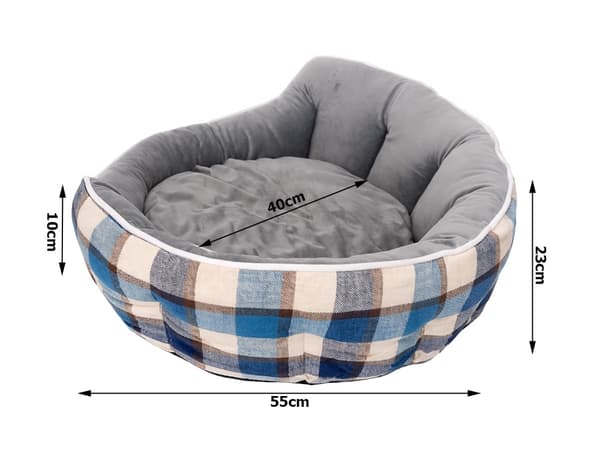 Hundeseng myk fluffy liten medium