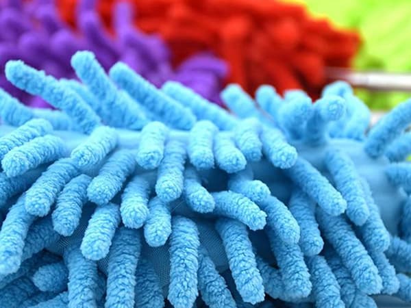 Støvbørste teleskopisk lang sammenklappelig mikrofiber