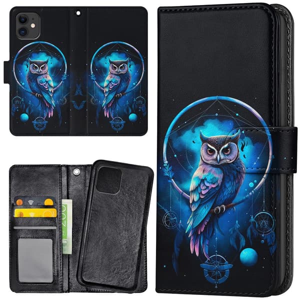 iPhone 12 Mini - Lommebok Deksel Owl