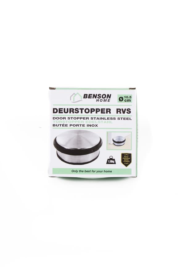 Dörrstopp Ø10.5 cm rostfri deluxe