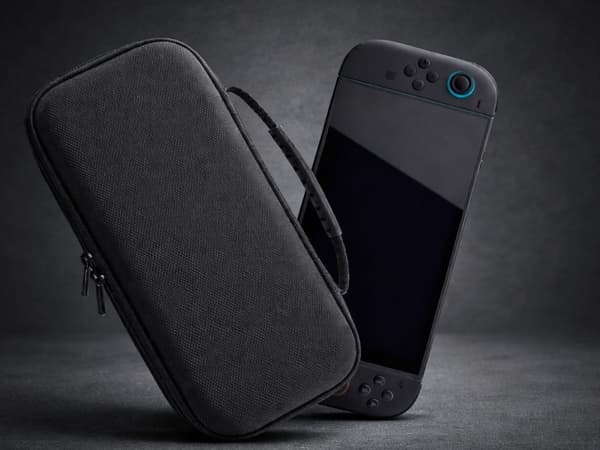 Suojakotelo Nintendo Switch 2 kahvalla, musta