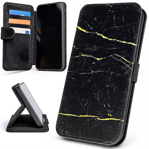 Lommebok Deksel / Mobildeksel til iPhone 17 Pro - Marmor