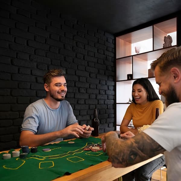 Pokersæt / Texas Poker Sæt - 200 Chips