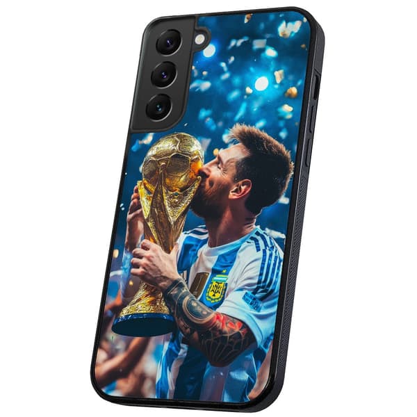 Samsung Galaxy S22 - Deksel/Mobildeksel Messi
