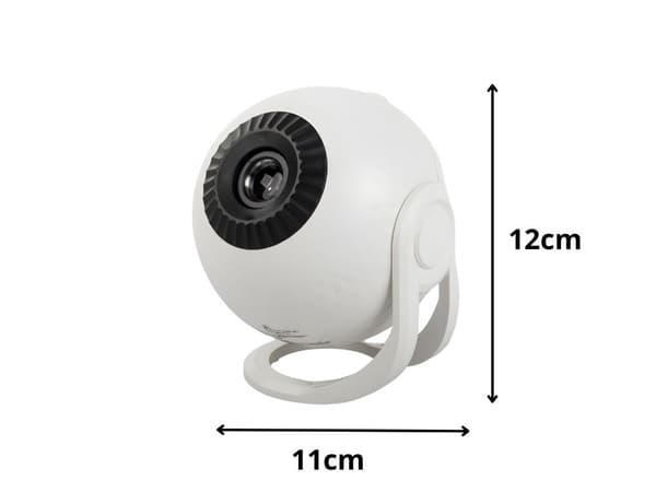 Romprosjektor 4K - LED-stjernelampe med fjernkontroll