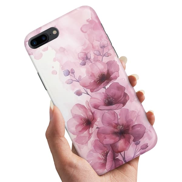 Cover / Mobilcover til iPhone 7 / 8 Plus - Flowers