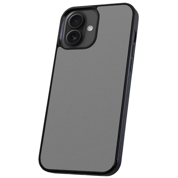 iPhone 16 Plus - Cover/Mobilcover Grå