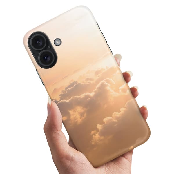 Cover / Mobilcover til iPhone 16 Plus - Clouds