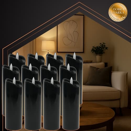 LED-ljus 12-pack 15 cm - Dekorativ belysning