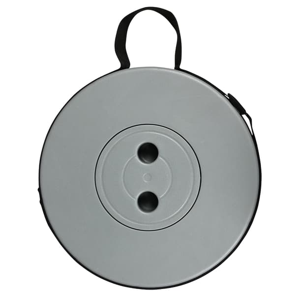 Kokoontaitettava jakkara ABS harmaa