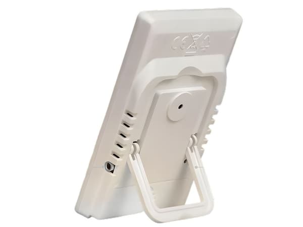 Digitalt termometer hygrometer med sonde inn/ut