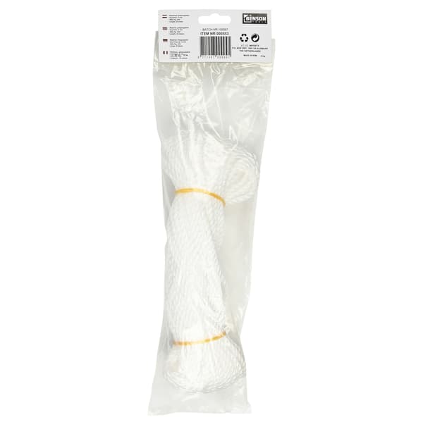 Reb 4 mm x 25 m hvid