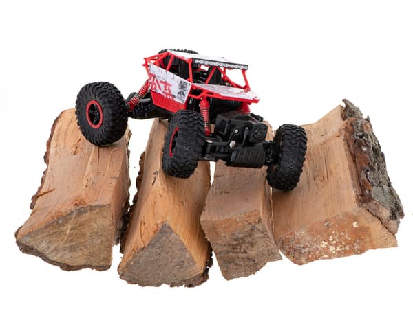 Radiostyrd Off-Road Bil / 1:18 Crawler - RC - Red