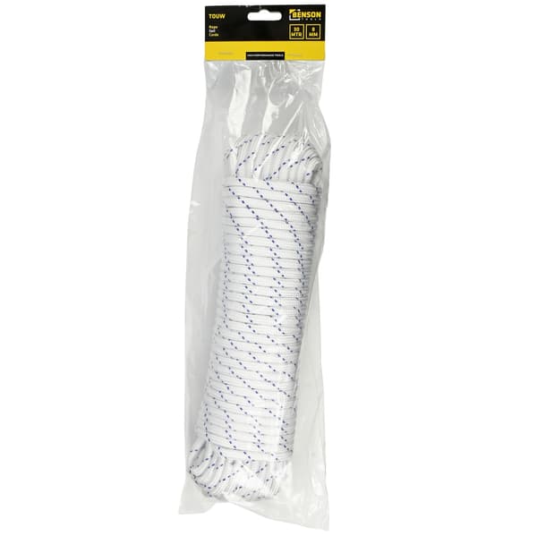Reb 8 mm x 30 m hvid
