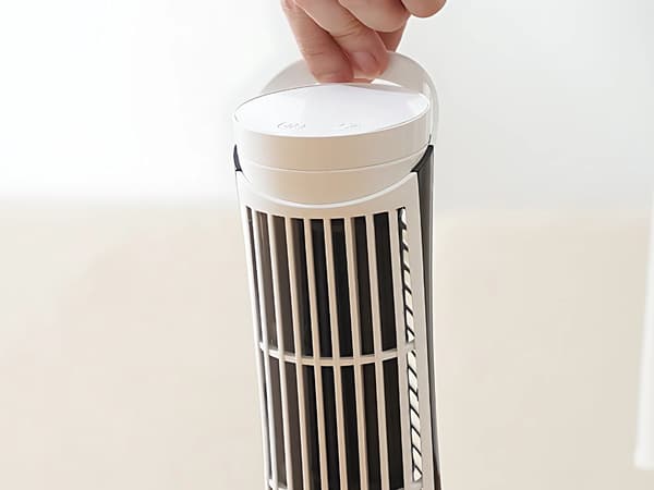 Mini-vifte LED - Skrivebordsvifte USB 2 hastigheter