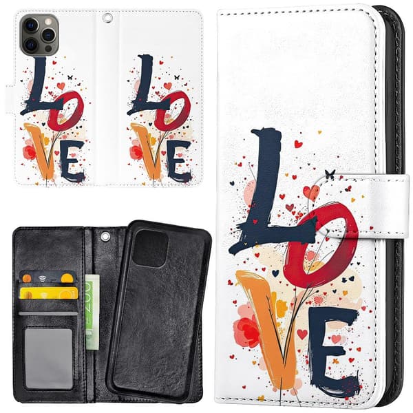 iPhone 13 Pro Max - Lommebok Deksel Love