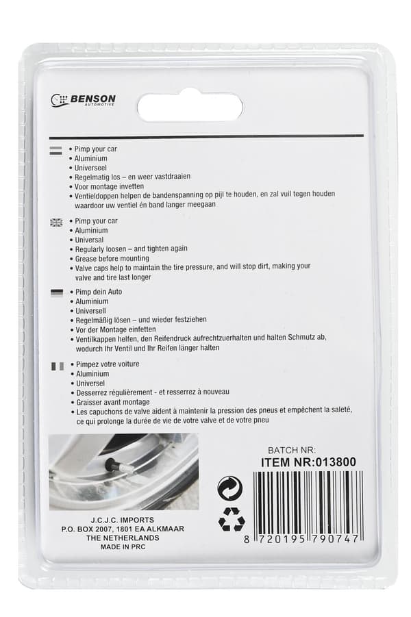 Ventilhætter 5 stk. aluminium
