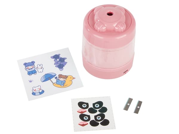 Sähköinen Kynänteroitin – Ladattava - Pink