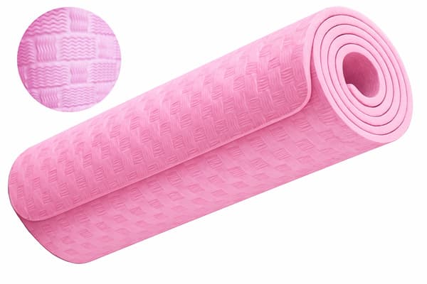 Yogamatte 180 cm tykk