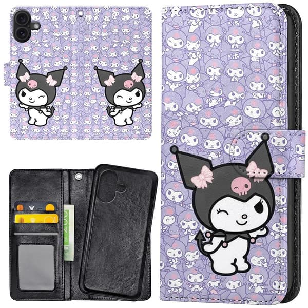 iPhone 17 - Lommebok Deksel Kuromi Kitty