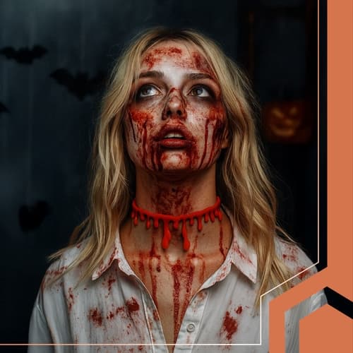 Blodigt Halskæde - Halloween