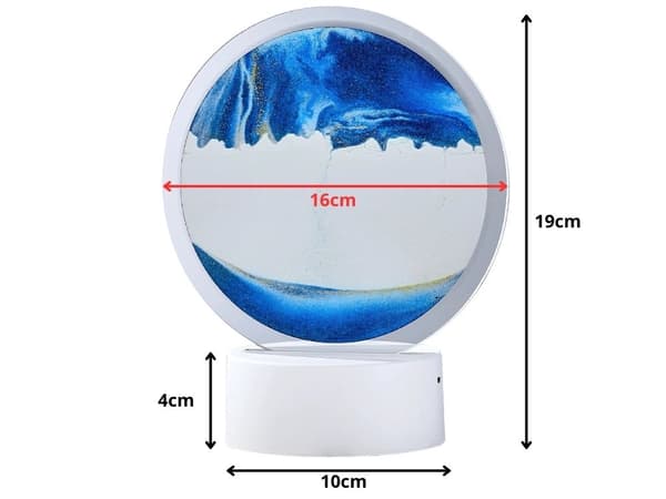 Sandlampe 3D LED RGB